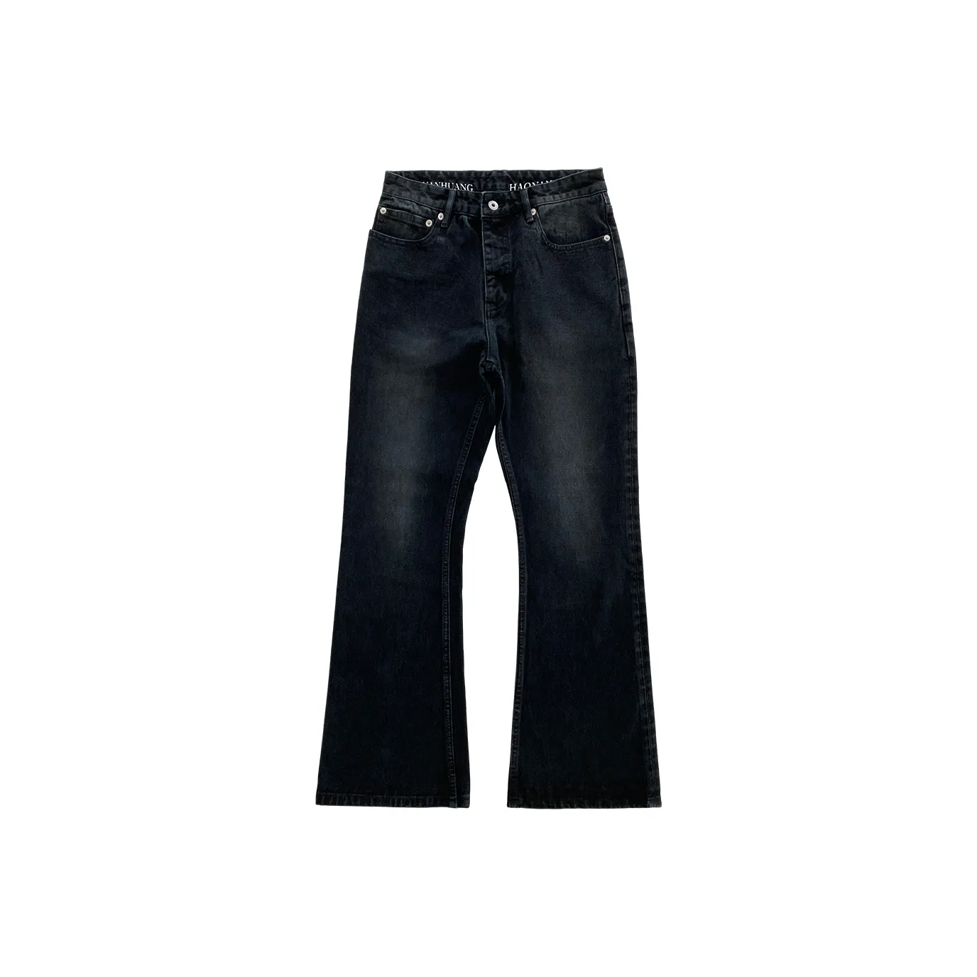 Haonanhuang Черные Унисекс Джинсы