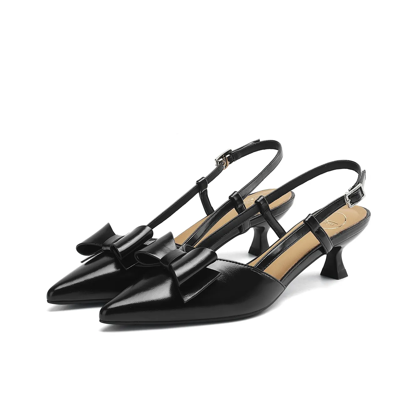 Safiya Грубый каблук One Ремень Сандалии Женские