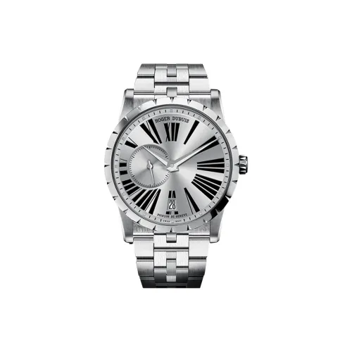 Roger Dubuis Автоматический Механический Movement Мужские Kings Series Часы 42 мм Серебряные