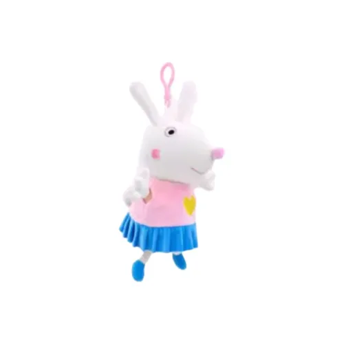 E Strong Peppapig Аксессуары для сумок Белый & Розовый Унисекс