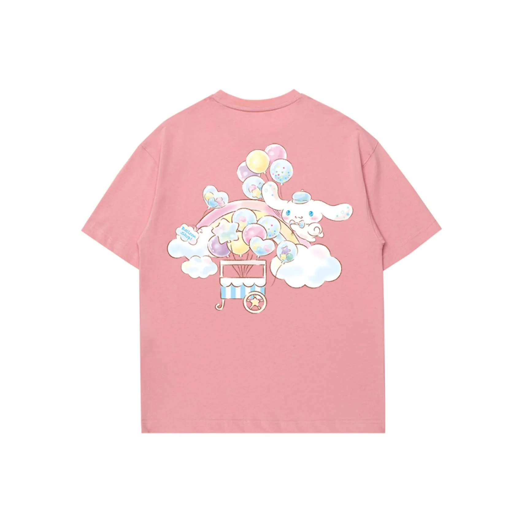 Санрио X Cinnamoroll Yugui Собака T Рубашка Унисекс