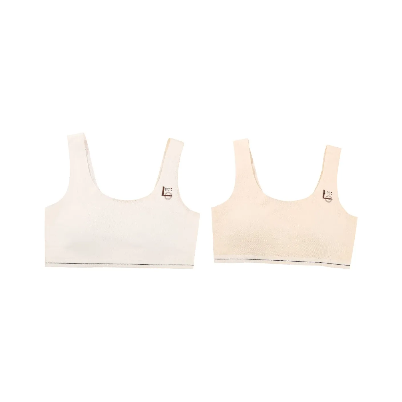 LoveEsteem Тонкий Развитие Этап II Анти-Пинч Женский Топ Майка Нижнее белье Спортивный Противоударный Бюстгальтер Детский