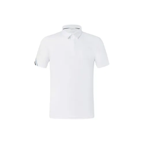 FILA Golf Series Нефритовый белый Мужское Поло
