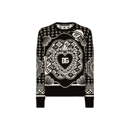 Dolce & Gabbana Черные Мужские Свитеры