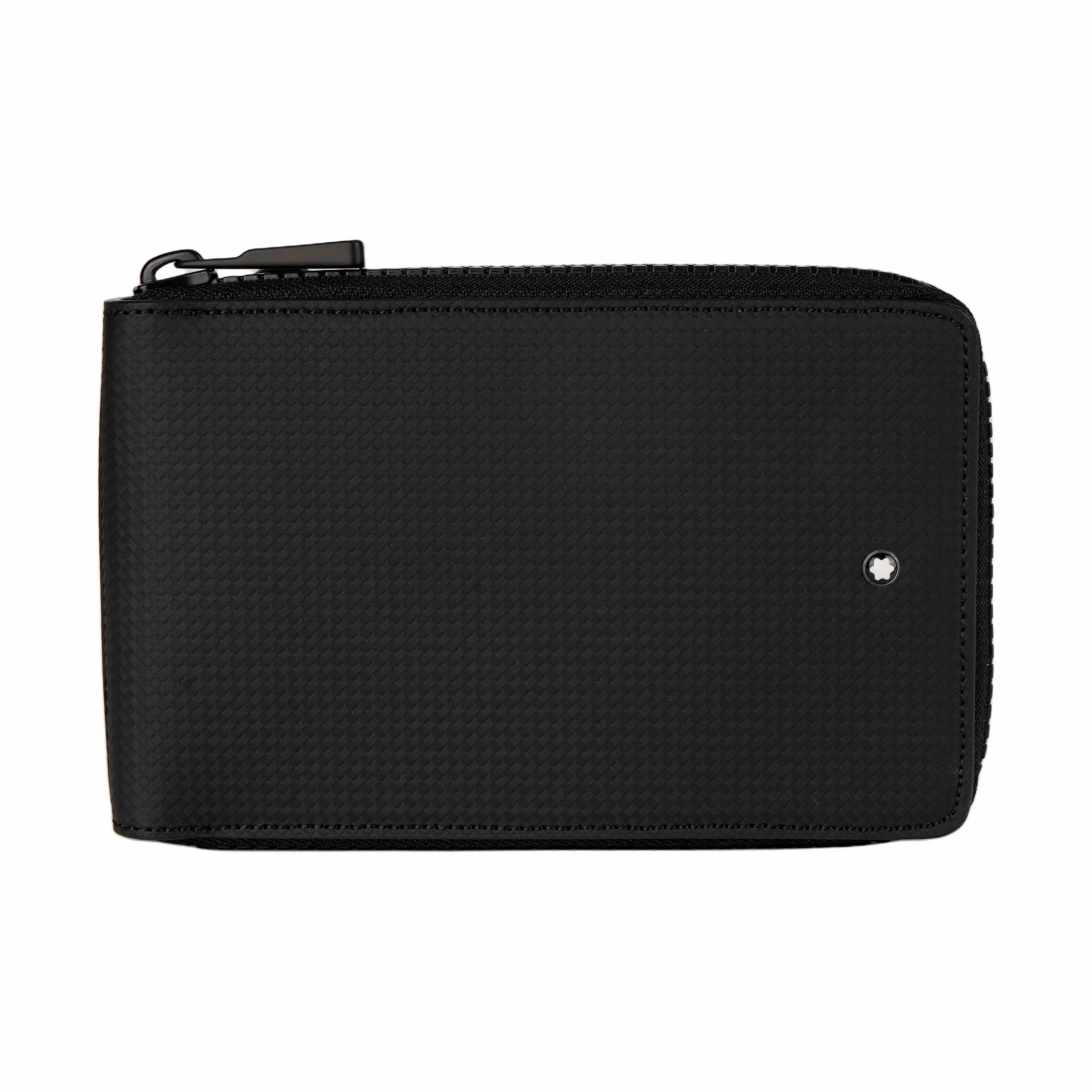 MONTBLANC Fashion 2,0 Series Коровья кожа Конверт Сумка Клатч Держатель для паспорта Мини Мужской Черный