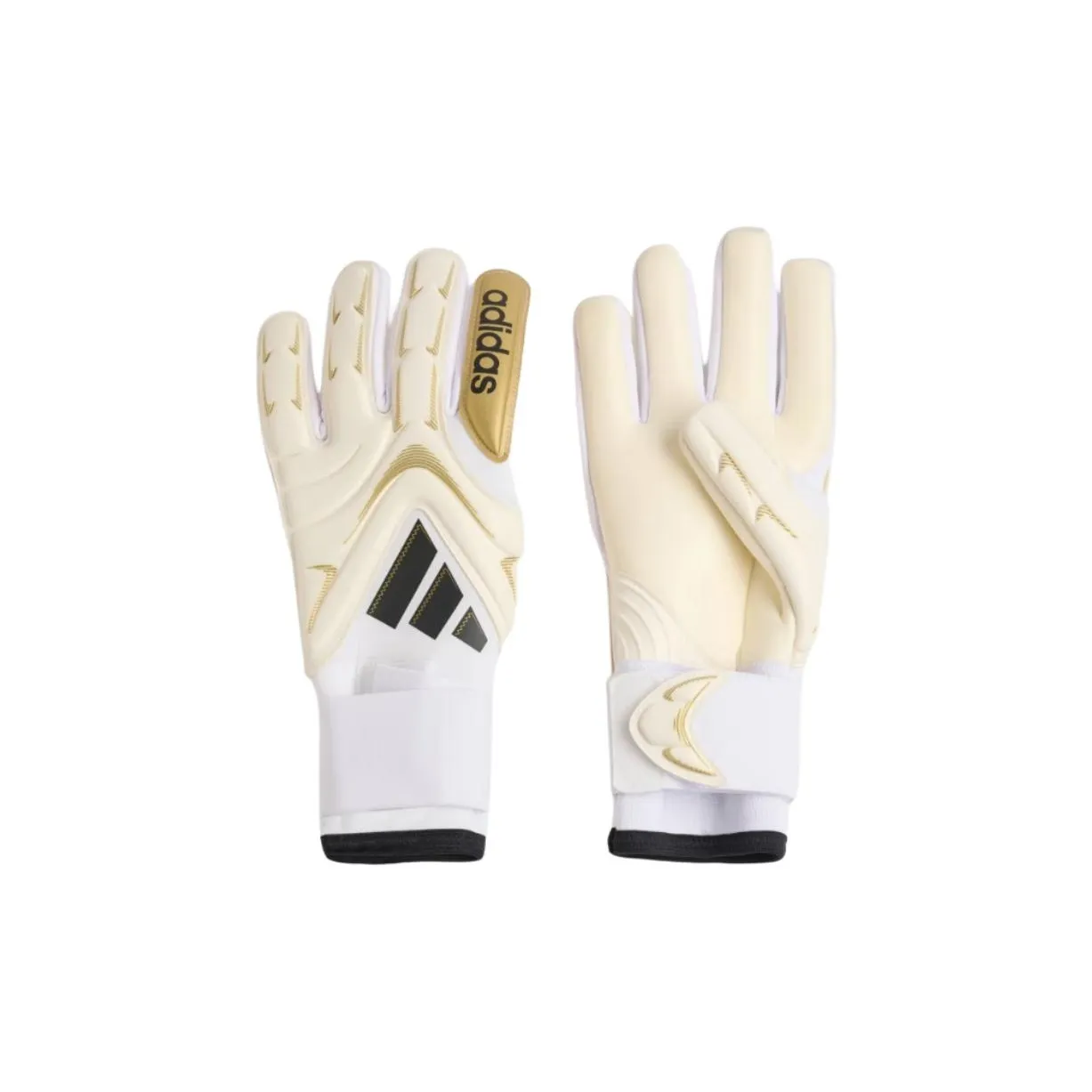 Adidas Переработанный полиэстер полиуретан эластан Спортивные перчатки Унисекс Желтый