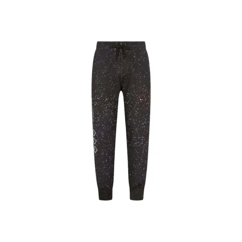Dolce & Gabbana Черные Мужские Вязаные Спортивные Брюки
