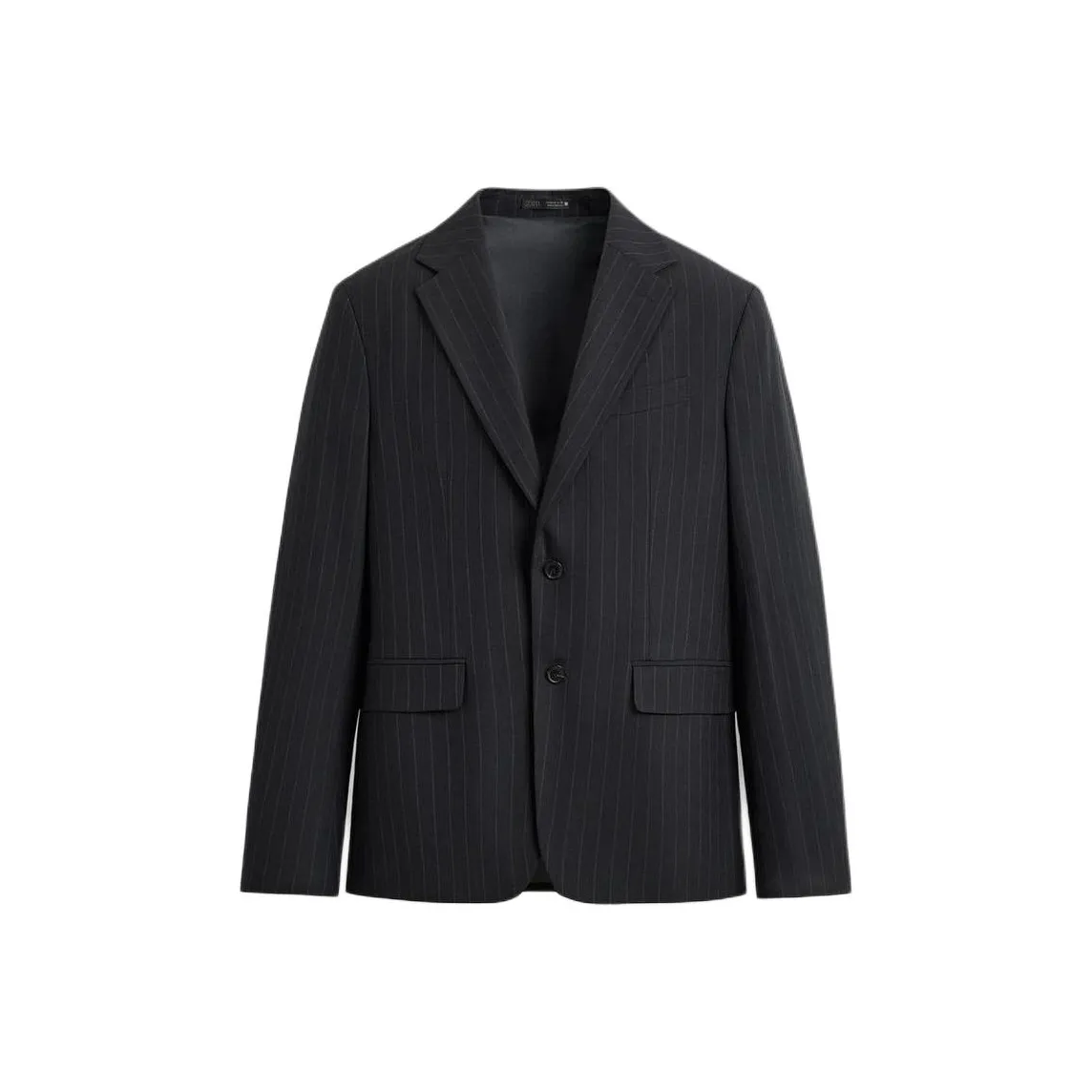 ZARA Морской синий Мужские Деловые костюмы