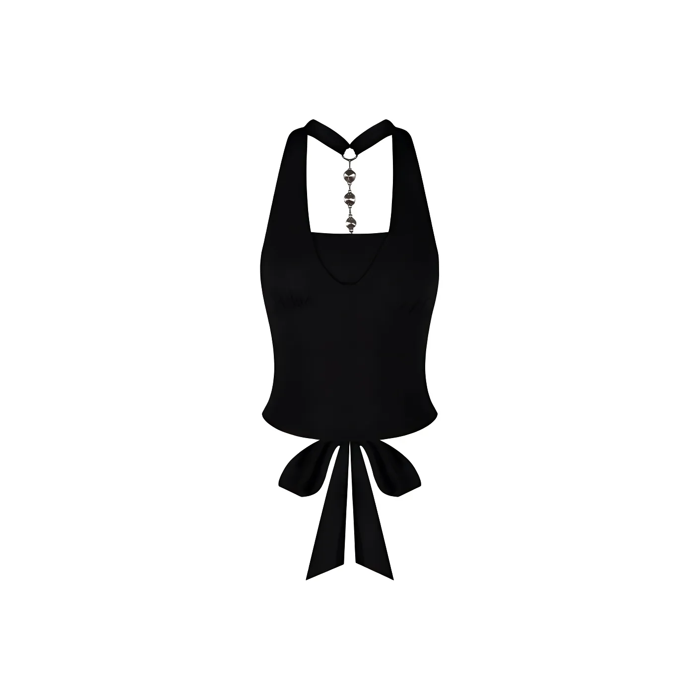 Nathania Черные Женские Камисоли