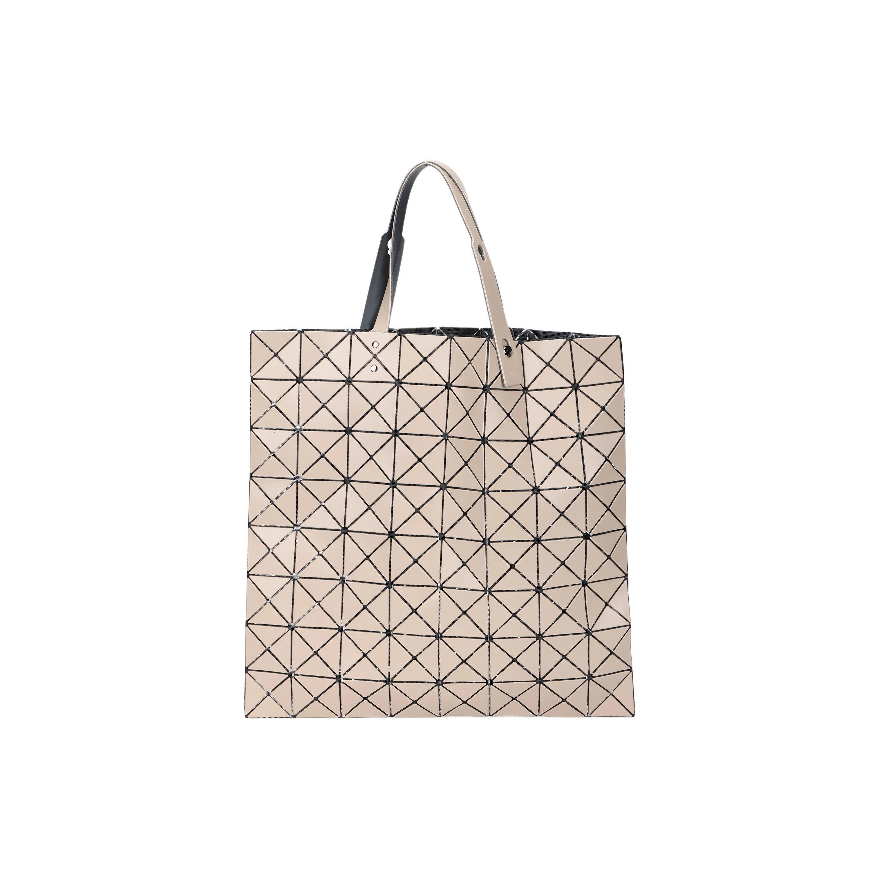 ISSEY MIYAKE Polyester Handbag Women's Light Brown
