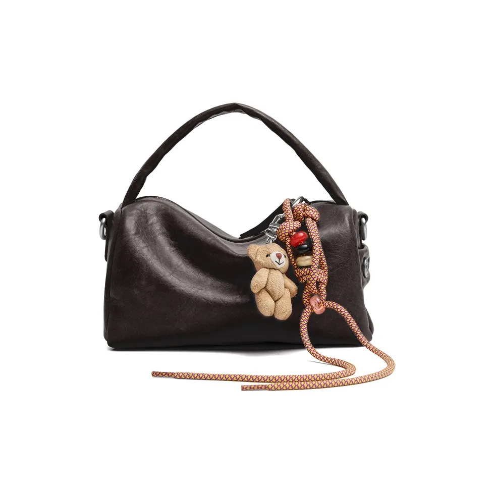 JACD ПУ (полиуретан) Сумка через плечо Женская Коричневый Оранжевый