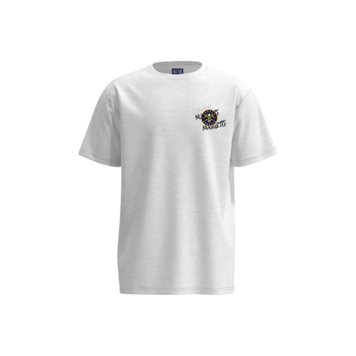 NBA ICON Collection Nuggets T Shirt Unisex White