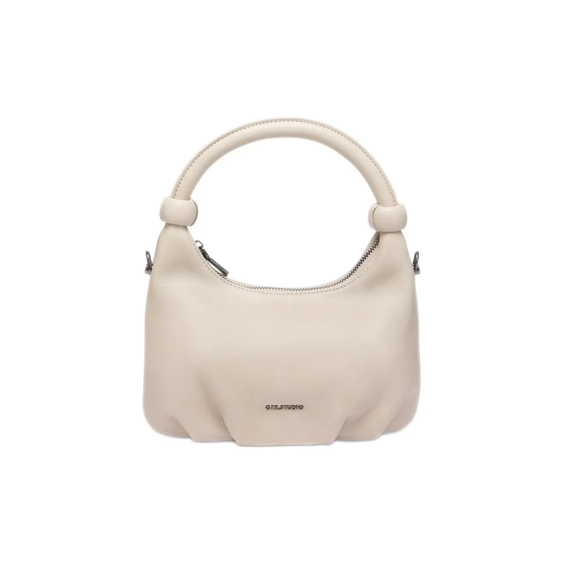 Tanita West Cloud Сумка из коровьей кожи Сумка через плечо Сумка Маленькая Женская Экрю