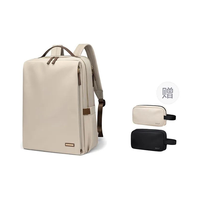 GOLF Fabric Travel Backpack 15.6 Inches Laptop Bag Students Backpack Large Women's Multicolor