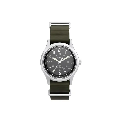 TIMEX Ручной Механический Movement Унисекс Часы 36 мм Черные