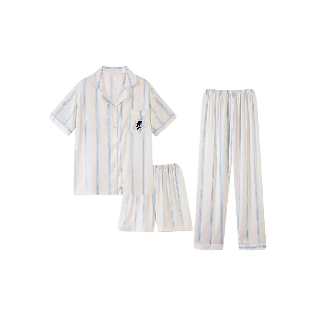 WANANNI Pajama Set Women's White