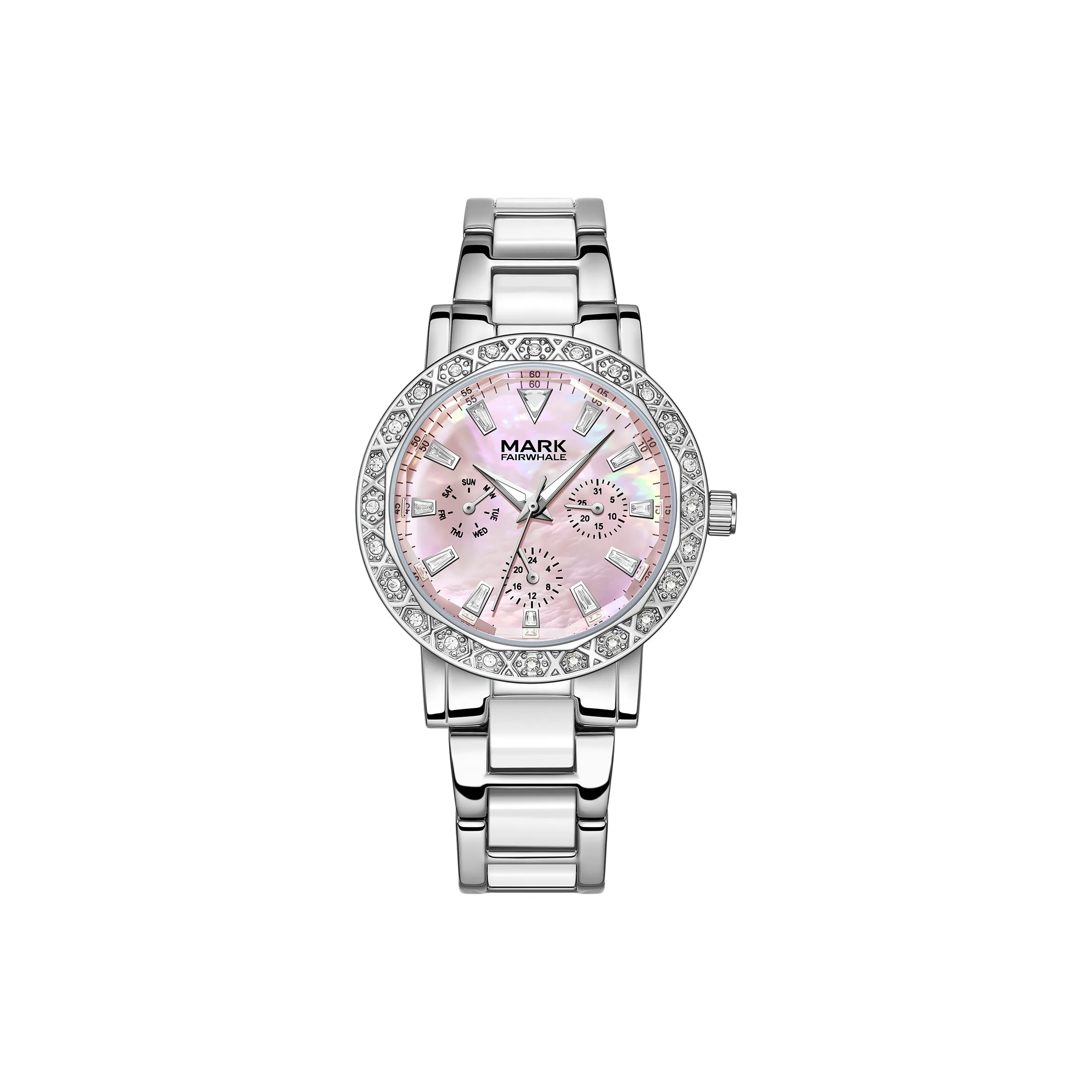 FAIRWHALE Кварцевый механизм женские часы 38 мм розовый