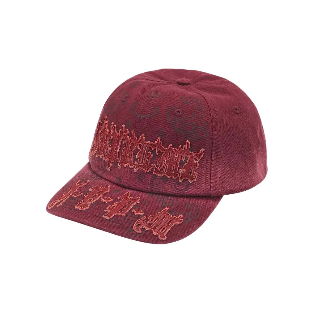 Supreme 100% хлопок саржевые кепки унисекс каштановый