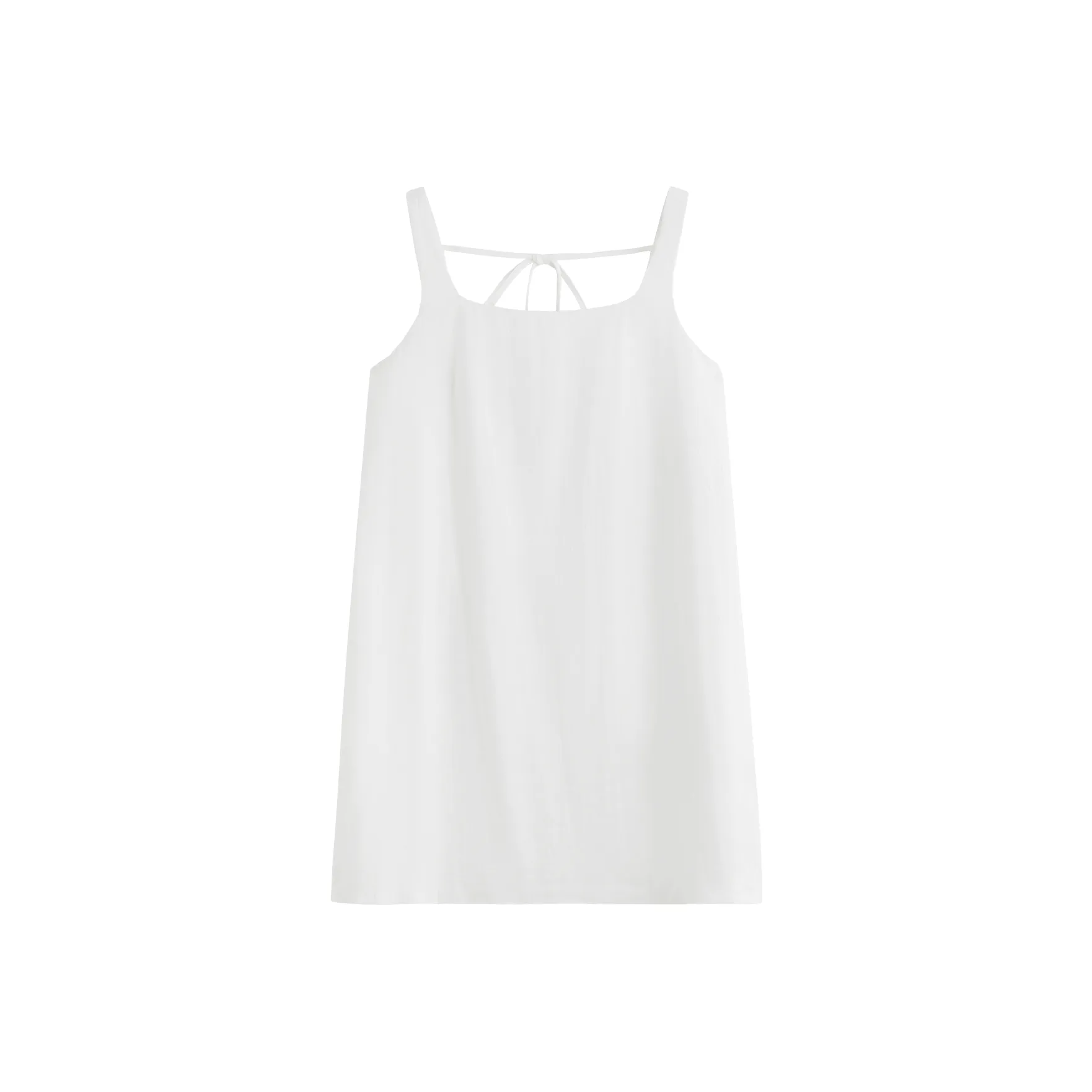 FANSILANEN Plain White Женские Слиплатья