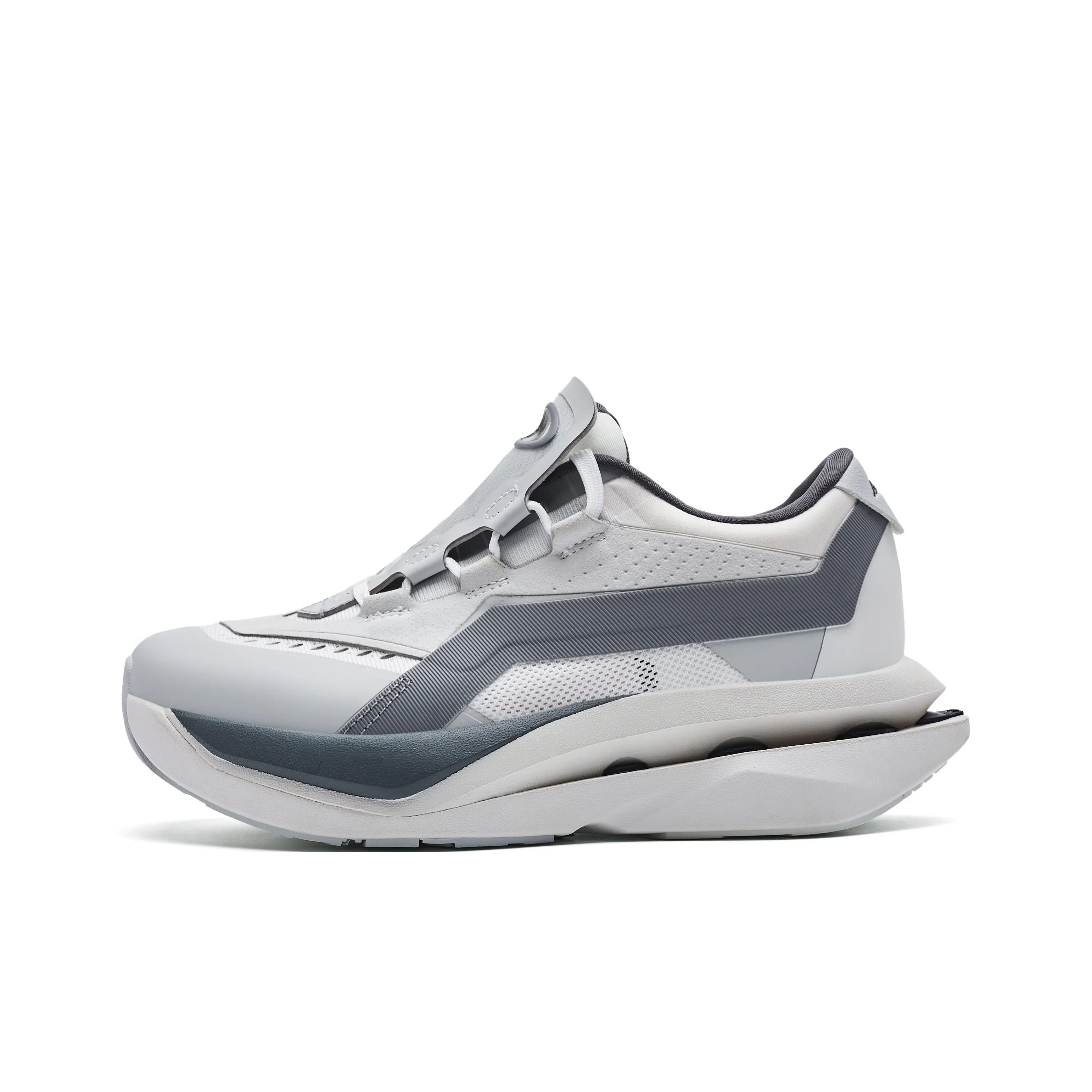 AVIA Sports Life Collection Амортизация Увеличение Высоты Низкие Беговые Кроссовки Унисекс Серебристо-Серый