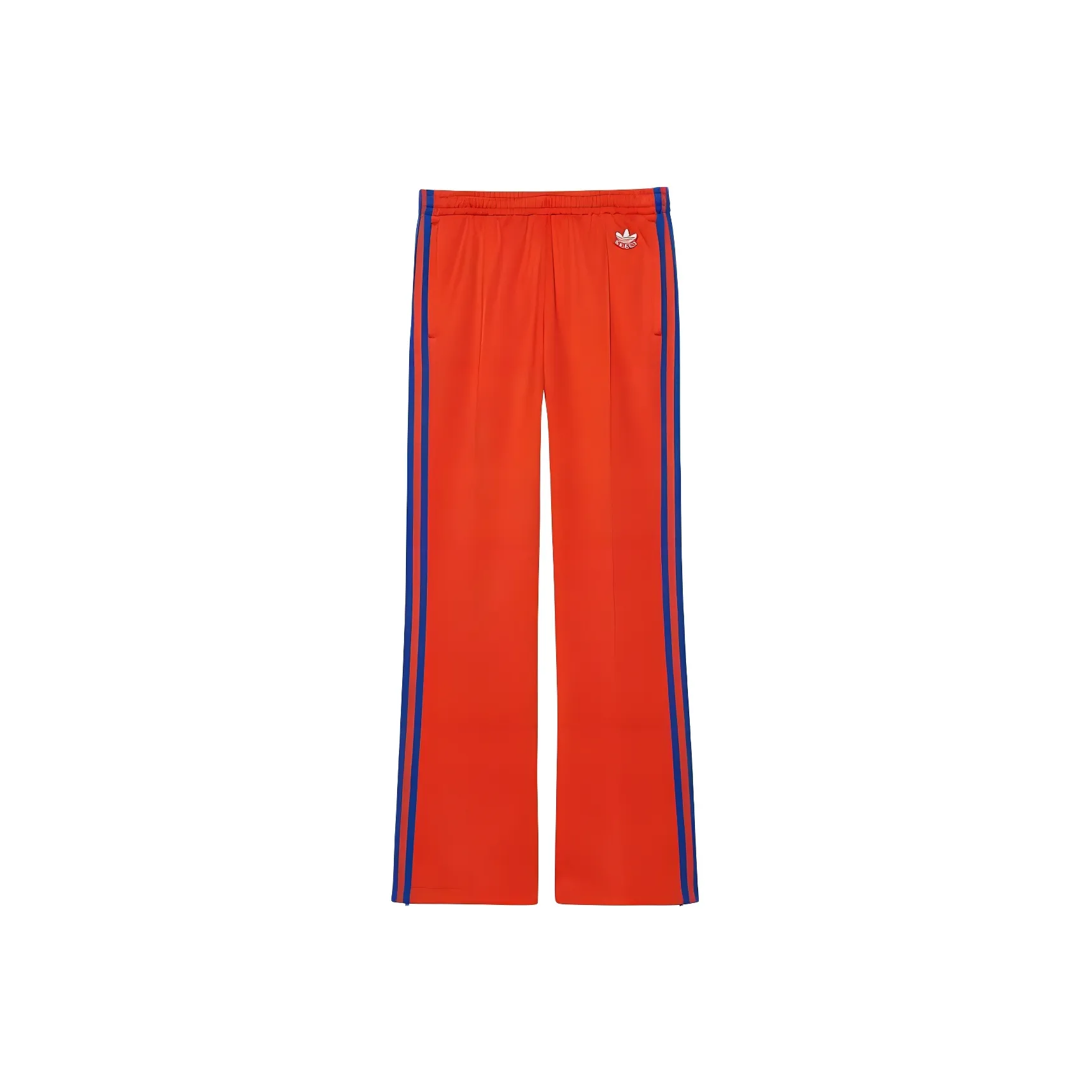 GUCCI X Adidas Cotton Jersey Jogging Pant Orange/Blue