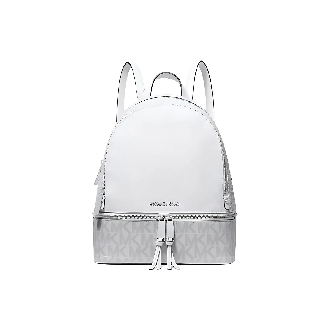 MICHAEL KORS Rhea Medium Color Block Logo Backpack