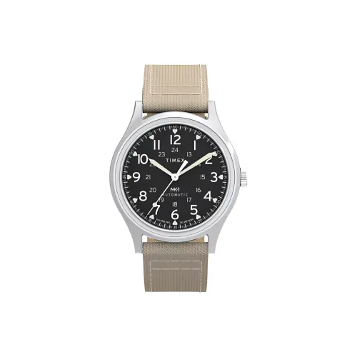 TIMEX Автоматический Механический Movement Мужские Часы 40 мм Черные