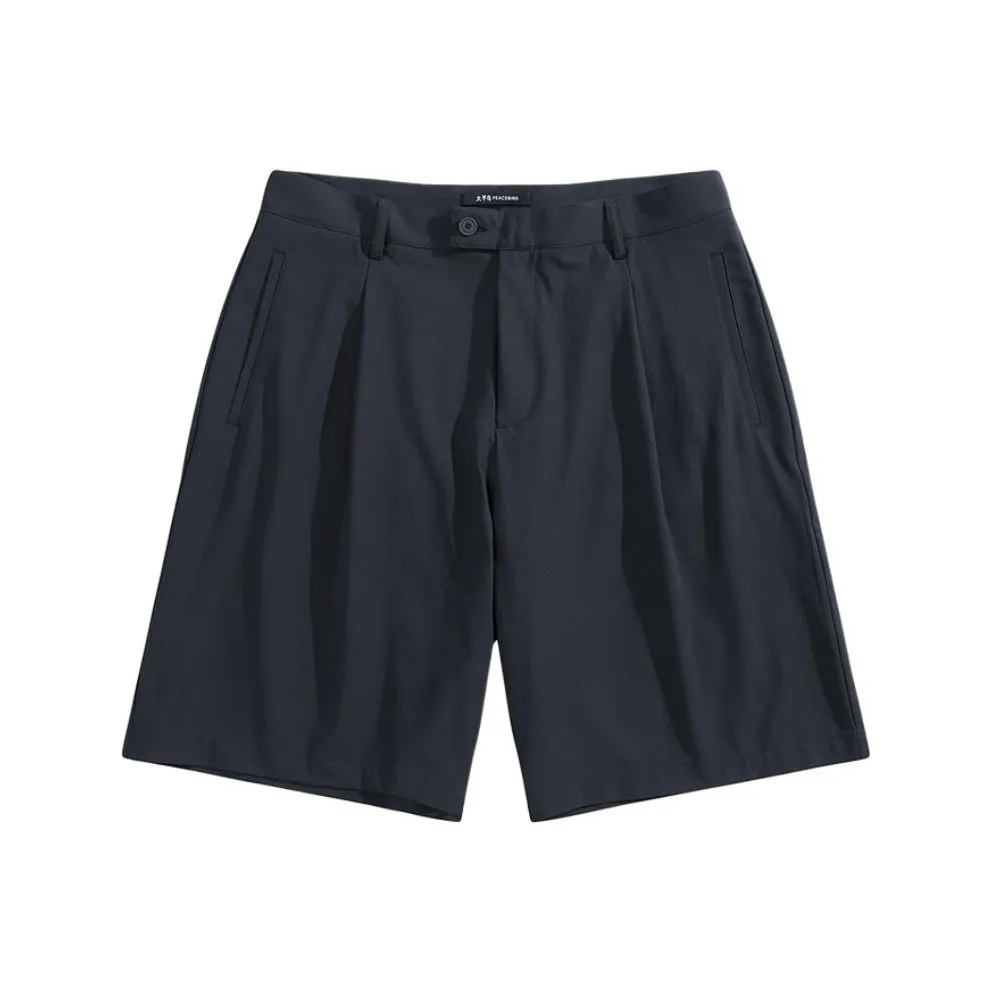 PEACEBIRD MEN Эластичный Бизнес Костюм MID Длина Брюки Повседневные брюки Мужской