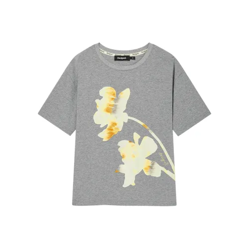 Desigual Серые Женские Футболки
