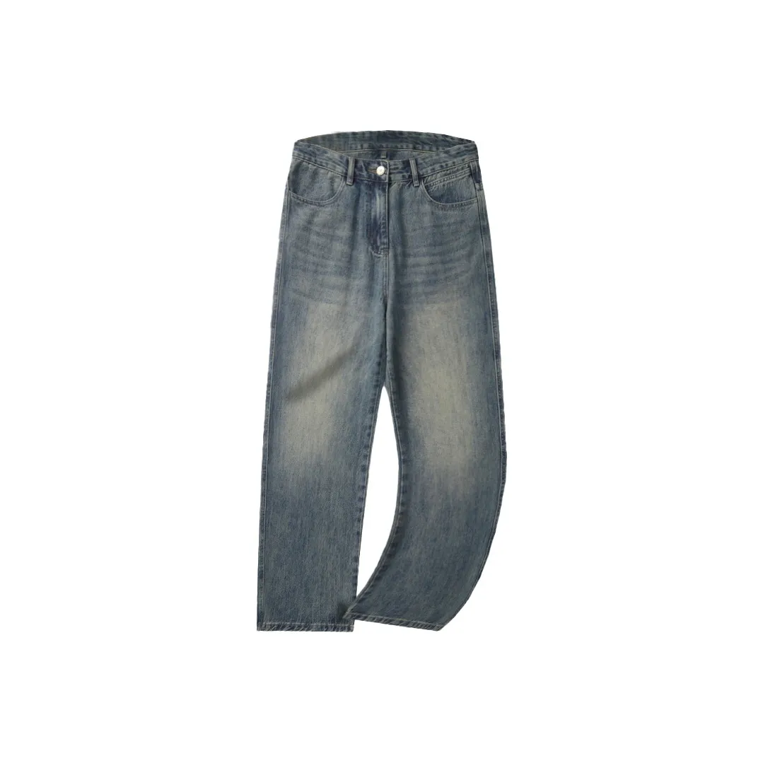 KGK Винтажные синие мужские джинсы