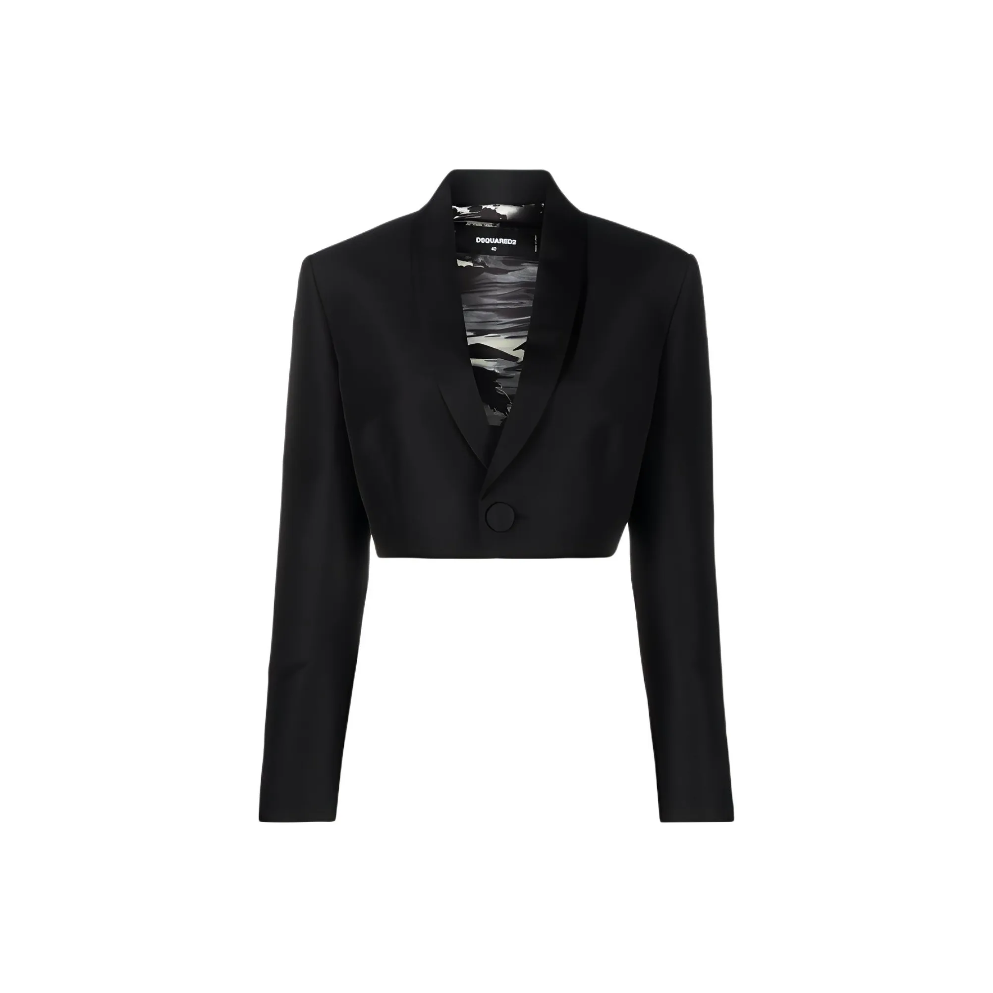 DSQUARED 2 V-Neck Short Blazer