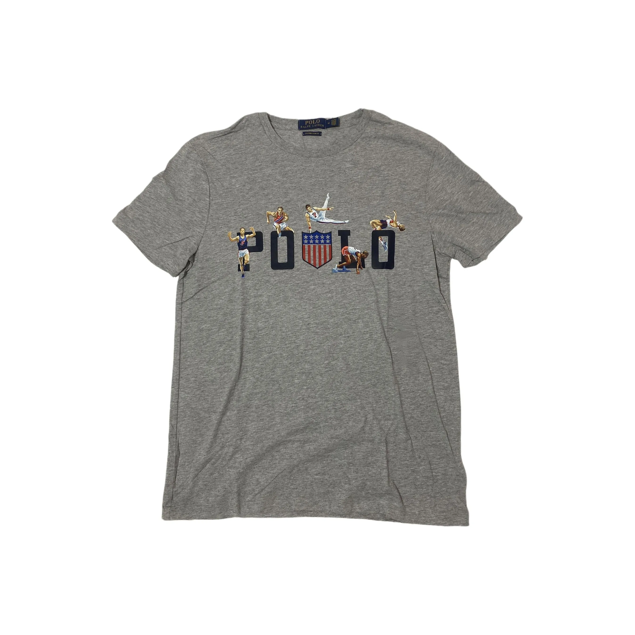 Polo Ralph Lauren T-рубашка мужская серая