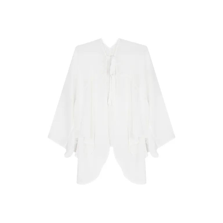 Бумага BOAT Crossing Цвет сосновой сажи Кружевная отделка Кляксы чернил Пэчворк Комплект с юбкой Женская Белая Юбка Кардиган+Синие Платье-камзол