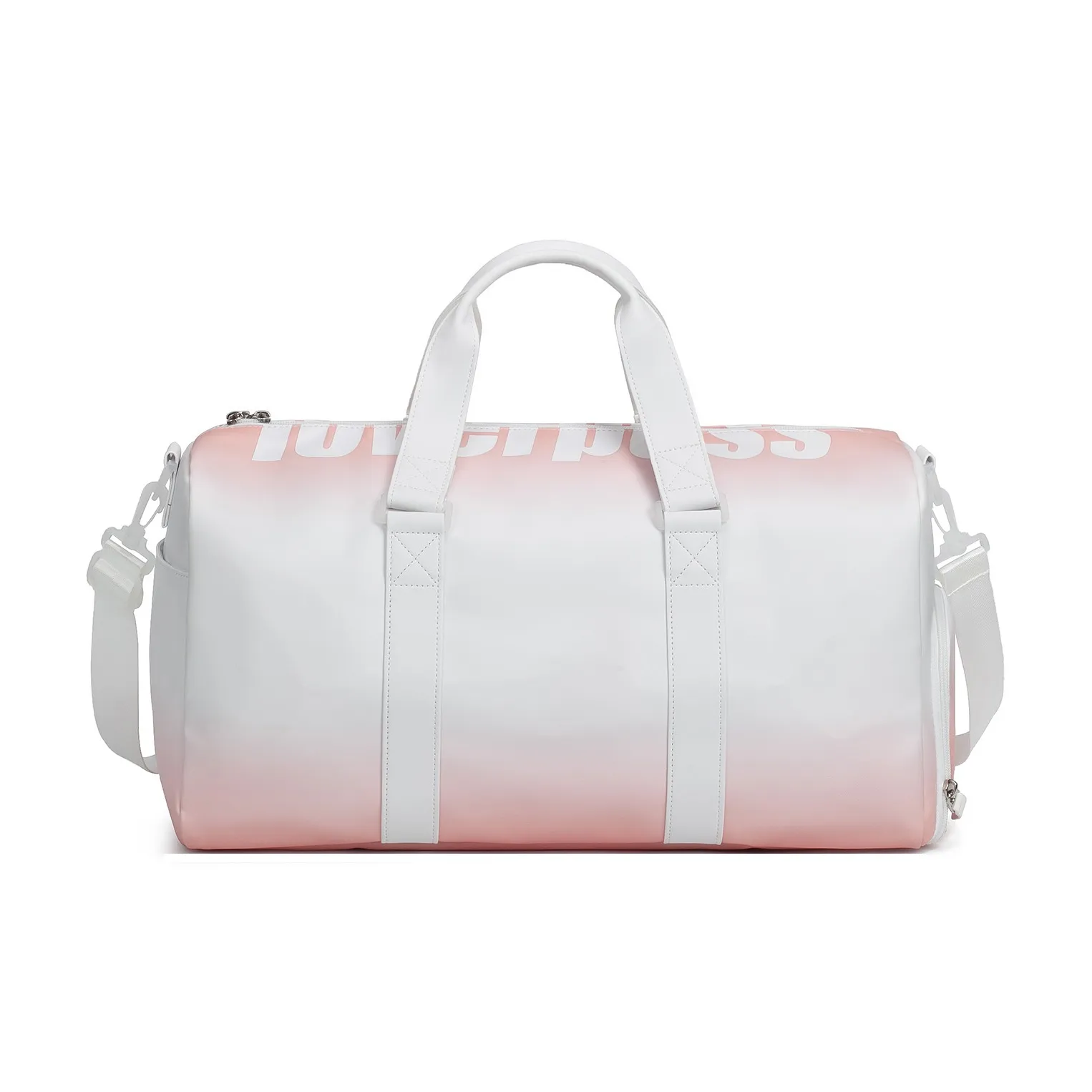 NOT ME PVC Спортивный Сумка Большая Женская Градиент Розовый