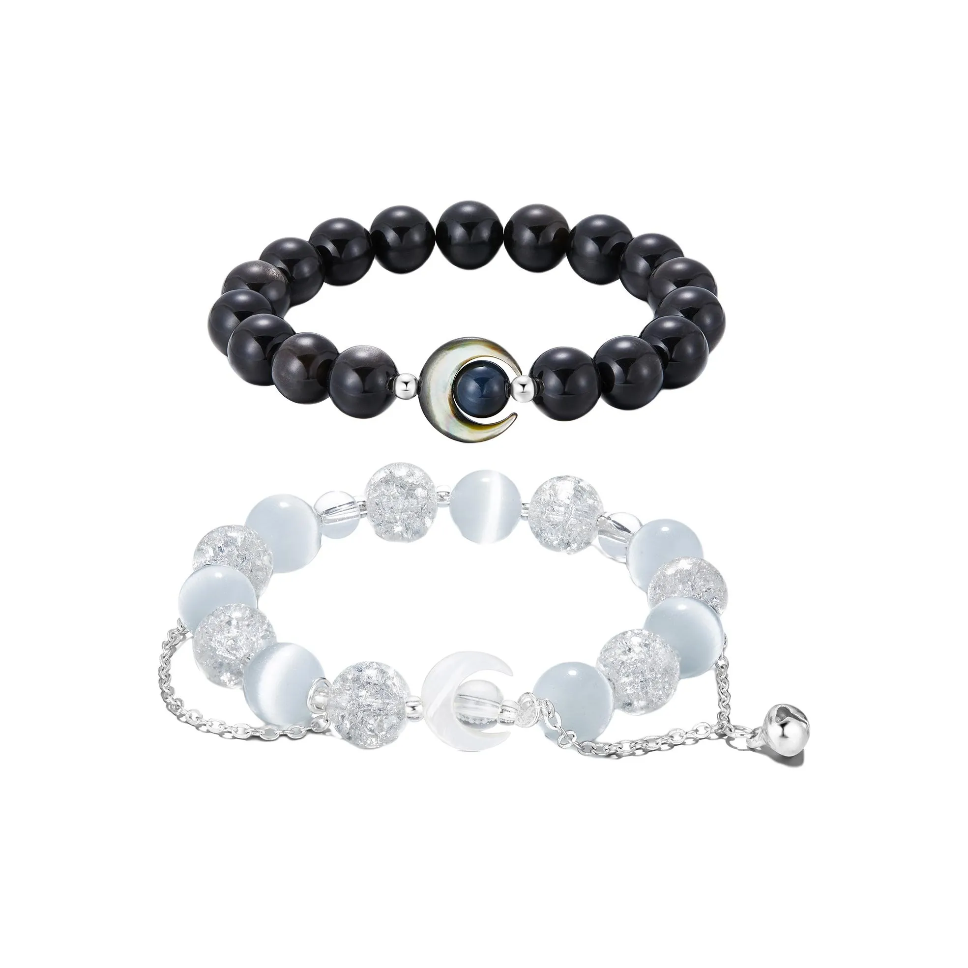 Zeroline Цветное стекло Нефритовые браслеты Женские