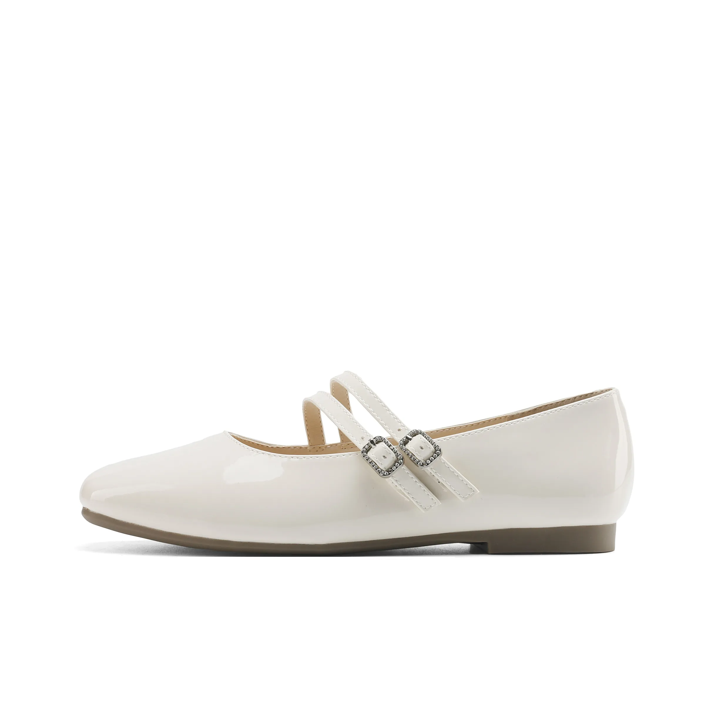 FIVE PLUS Туфли Мэри Джейн с грубым каблуком Женские