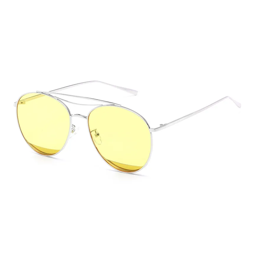 AAJF Металл Aviator Солнцезащитные очки Женские