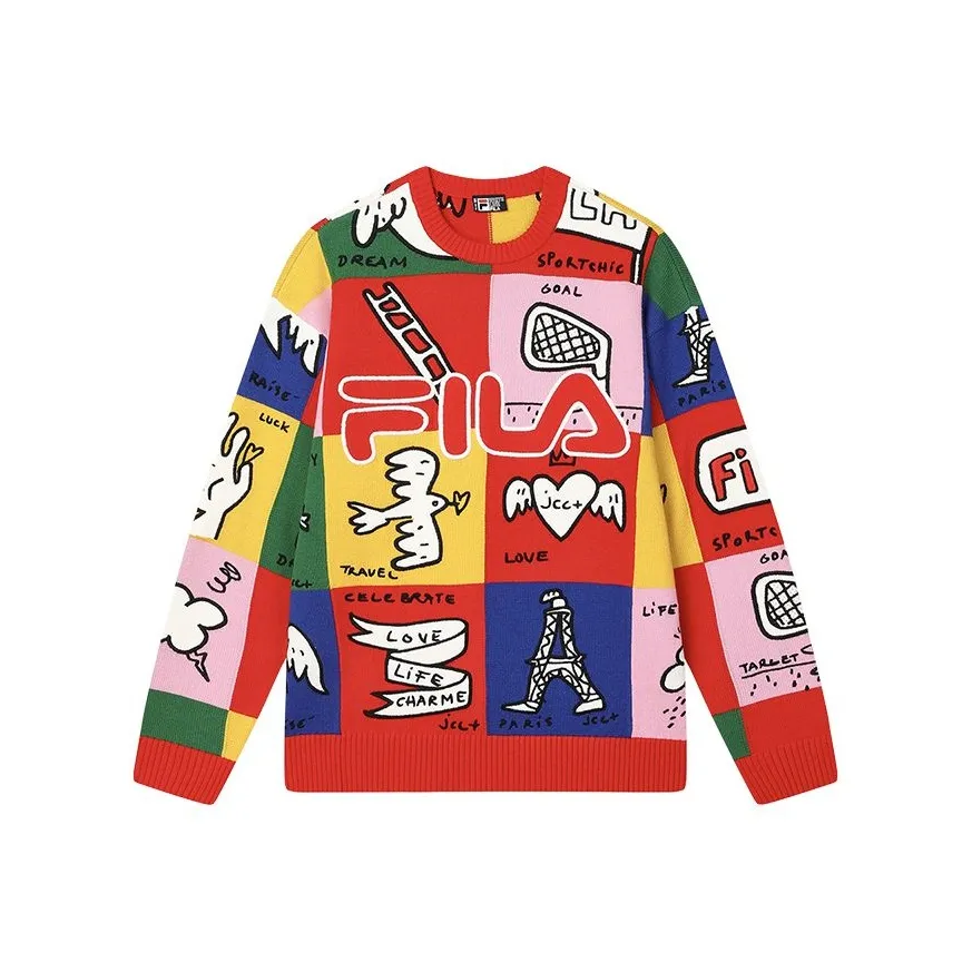 FILA ORIGINALE Свитер Унисекс Легенда Красный