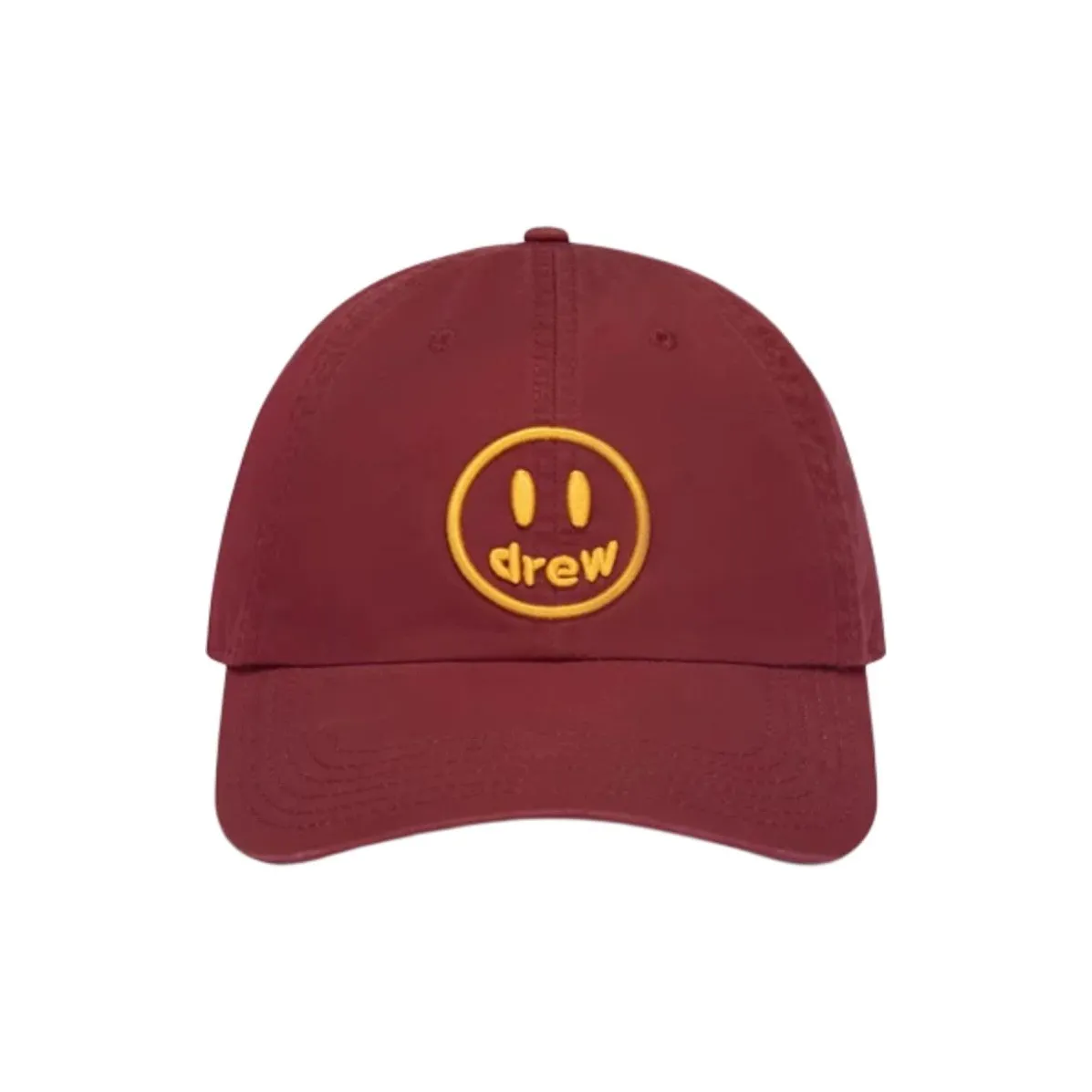 Drew House Хлопковые кепки унисекс красного цвета