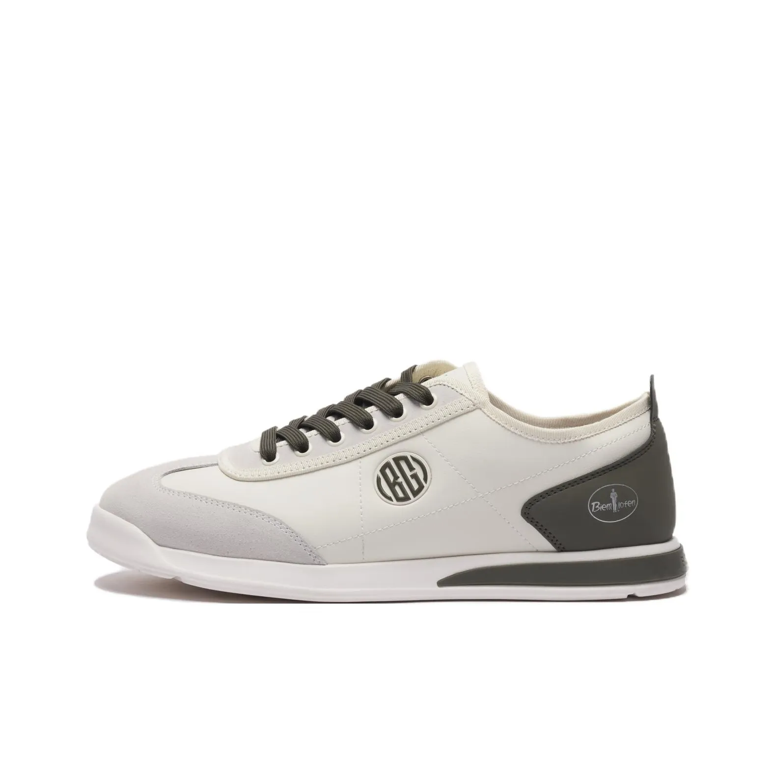 Biyin Leufen Slip Resistant Low Top Casual Shoes Men's Army Green