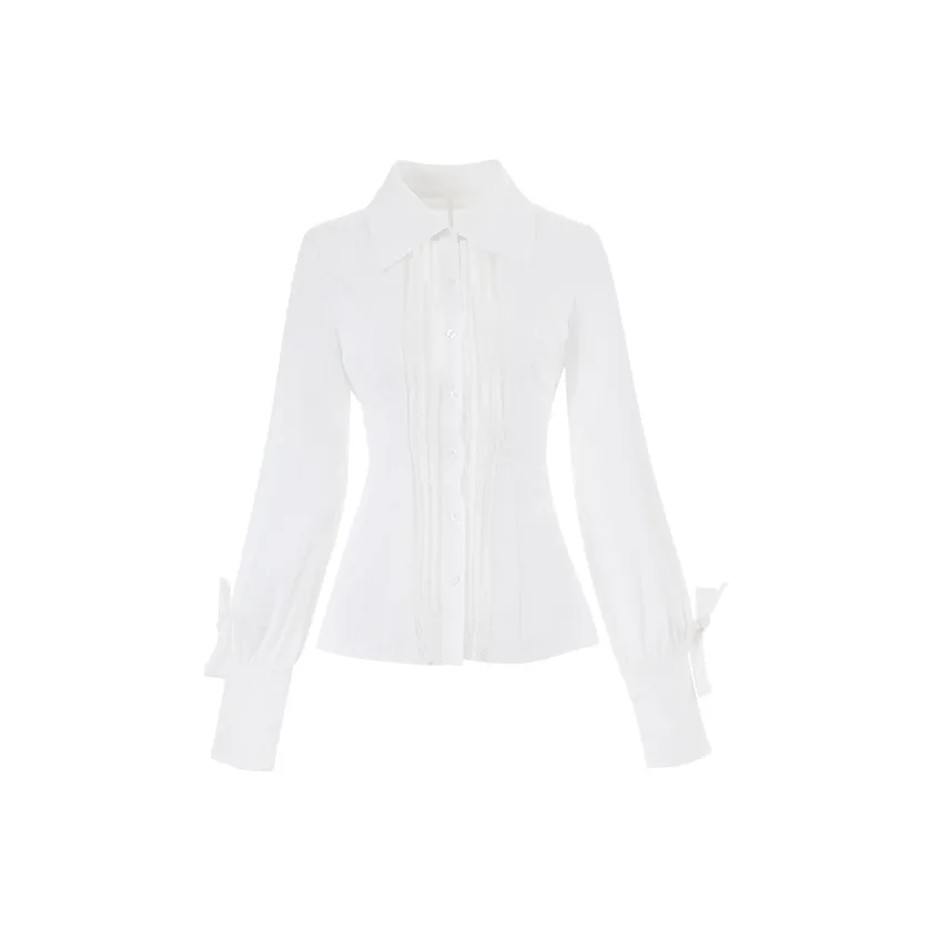 HYTE MOLY Белые Женские Рубашки