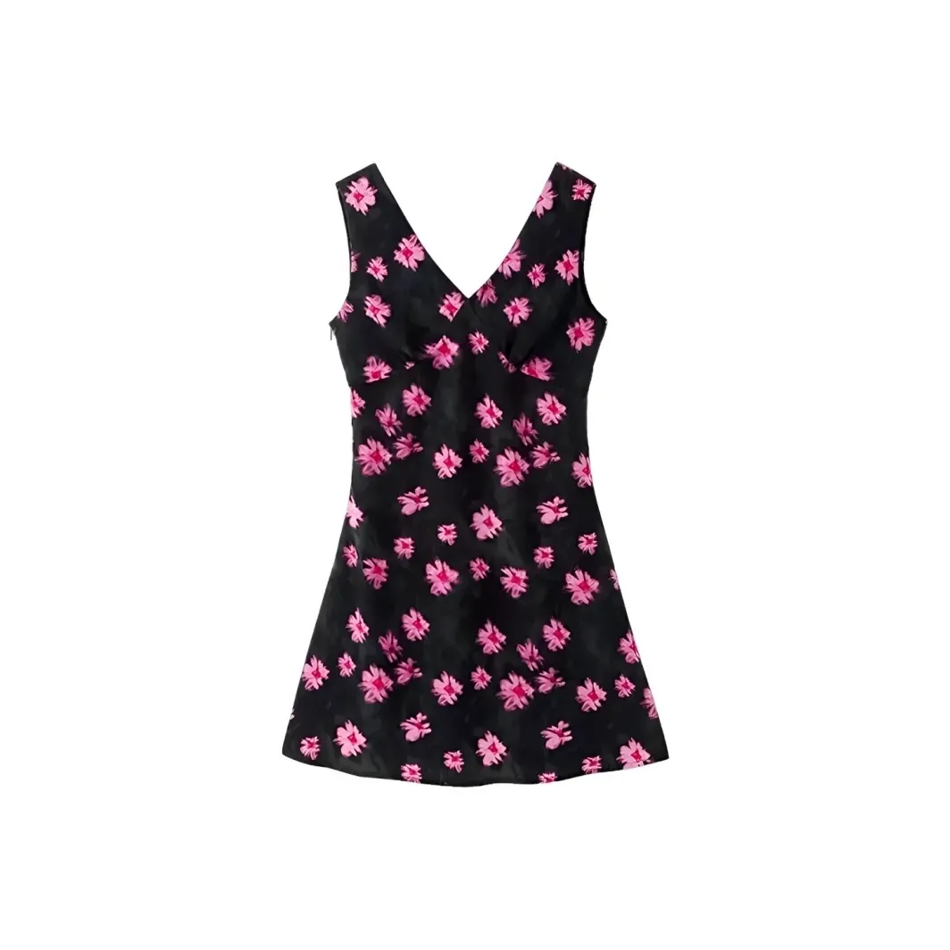 PAZZO Черные Женские Платья без рукавов