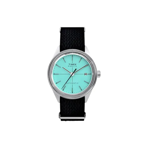 TIMEX Автоматический Механический Movement Мужские Часы 38 мм Синие
