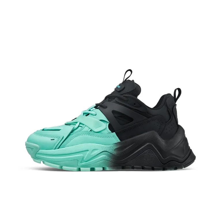 DAISY FELLOWES Mango Shoes Низкие кеды с толстой подошвой Унисекс Черный Зеленый