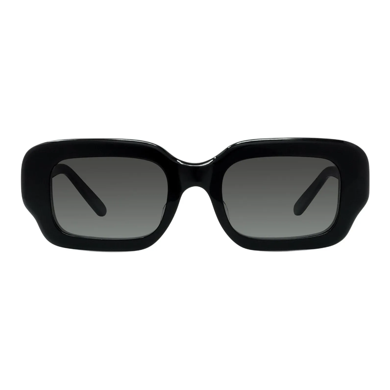 LOEWE Прямоугольные Солнцезащитные очки Унисекс Черные