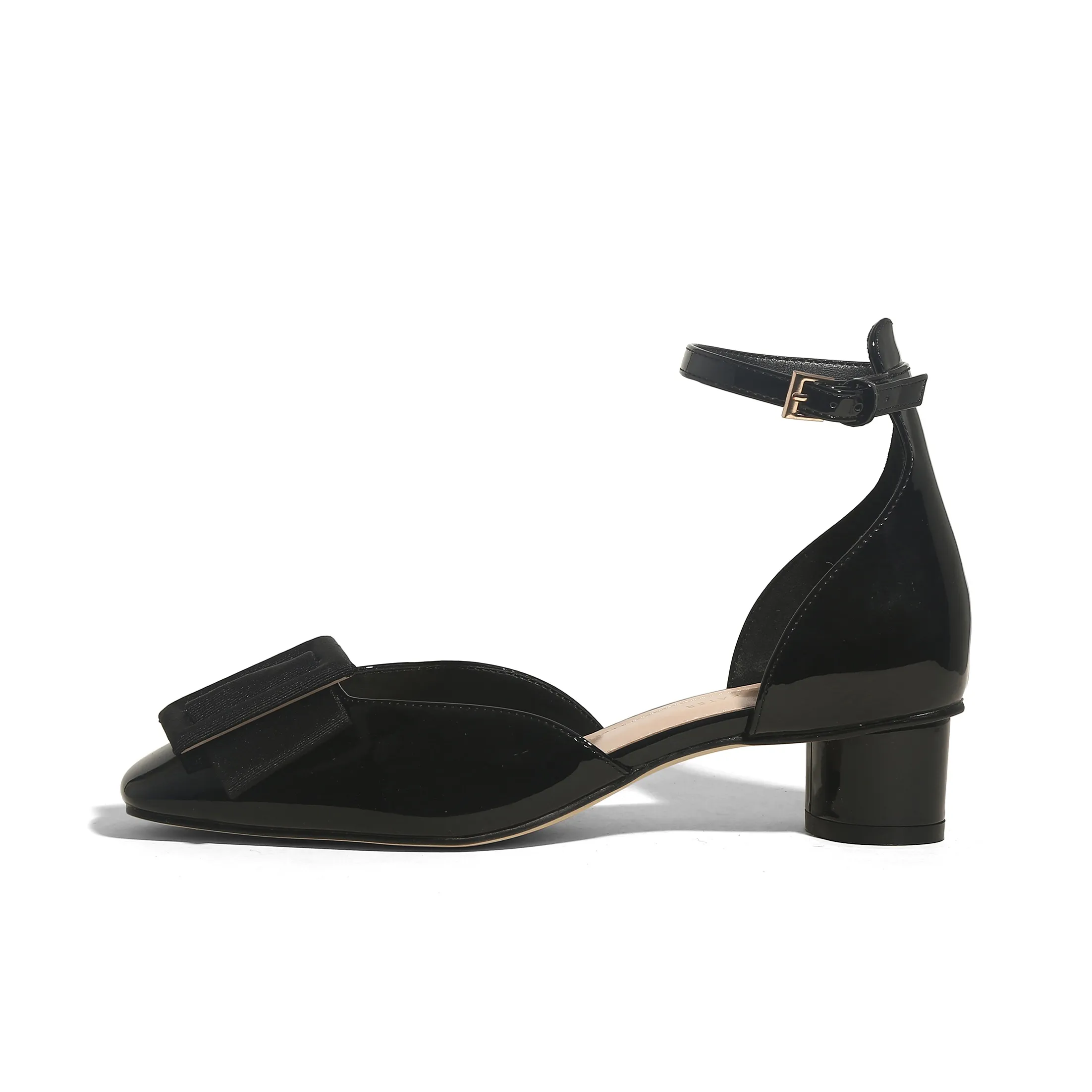 CHENTER KATER Грубый каблук Высокие каблуки Женские Черный