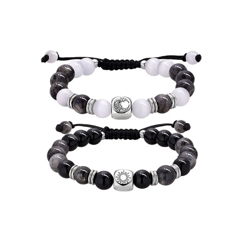 TOTWOO Стекло Кошачий глаз Браслеты Унисекс