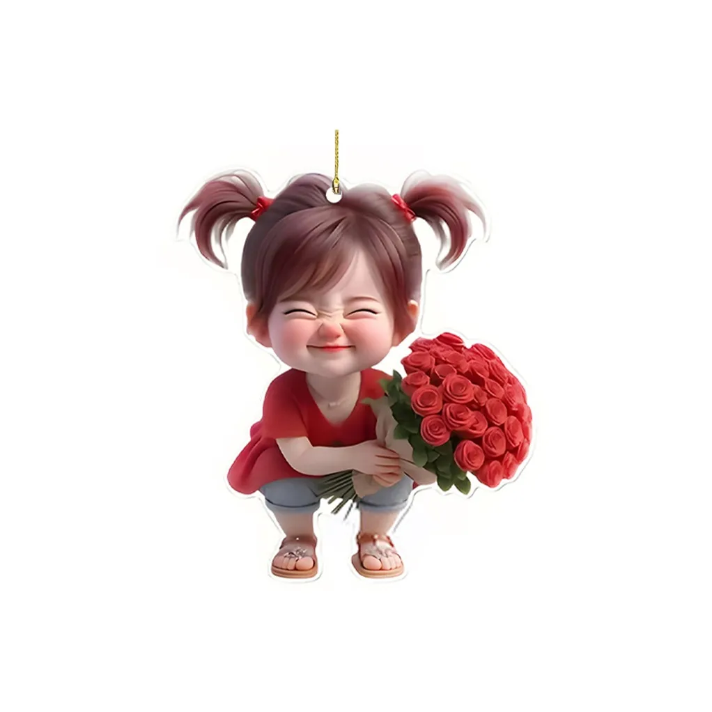 LINGJIE Акриловые подвески унисекс