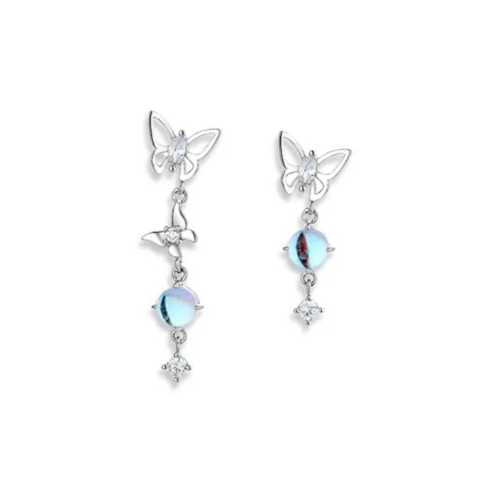 ZWU Высокое качество Сплав Мода Серьги-гвоздики Женские