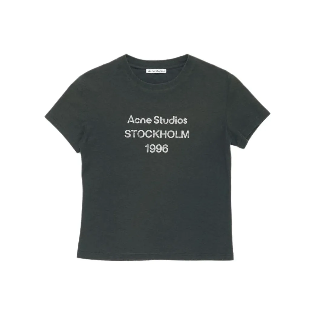 ACNE STUDIOS SS25 Унисекс T-рубашки